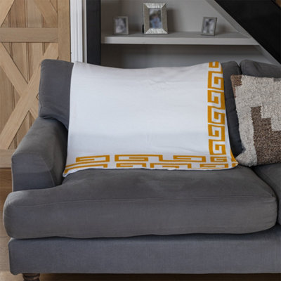 Andrew Lee Golden Egyptian Border (Blanket) / Default Title from B&Q
