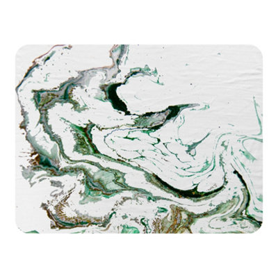 Andrew Lee Green Marble (Blanket) / Default Title from B&Q