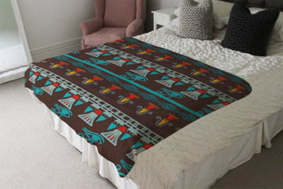 Andrew Lee Ethnic Silhouettes (Blanket) / Default Title from B&Q