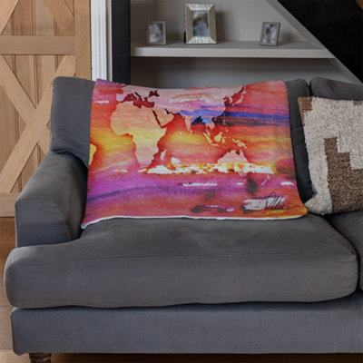 Andrew Lee Painty Map (Blanket) / Default Title from B&Q