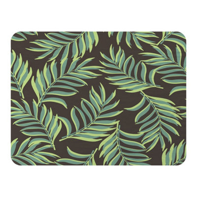 Andrew Lee Green Palm Leaves (Blanket) / Default Title from B&Q
