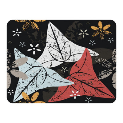 Andrew Lee Leaves And Flowers. Autumn Pattern (Blanket) / Default Title from B&Q