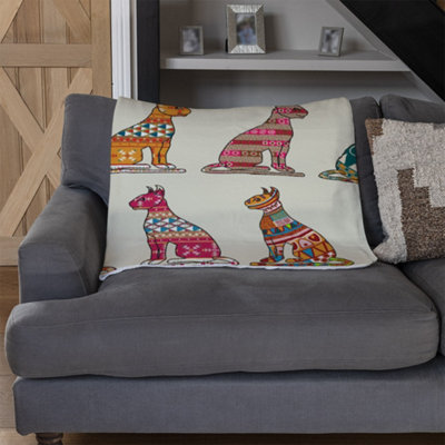 Andrew Lee Egyptian Cats (Blanket) / Default Title from B&Q