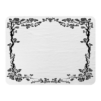 Andrew Lee Rose & Vine Silhouette (Blanket) / Default Title from B&Q