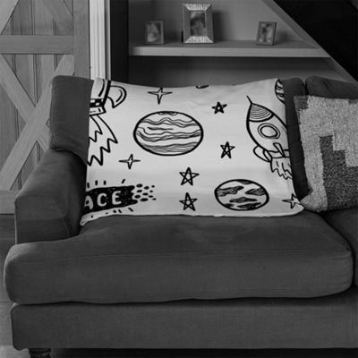 Andrew Lee Doodle Space (Blanket) / Default Title from B&Q