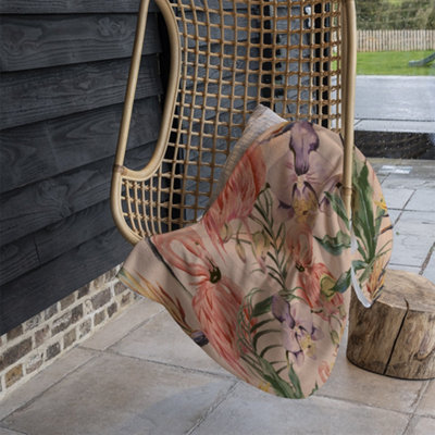Andrew Lee Tropical Flamingo (Blanket) / Default Title from B&Q