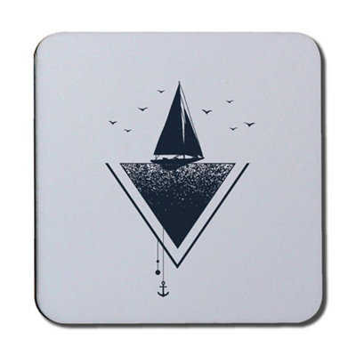 Andrew Lee Sailboat At Sea (Coaster) / Default Title from B&Q