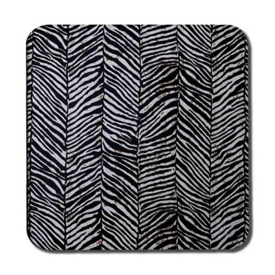 Andrew Lee Zebra Grunge Print (Coaster) / Default Title from B&Q