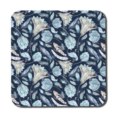 Andrew Lee Boho Chic Indigo Pattern (Coaster) / Default Title from B&Q