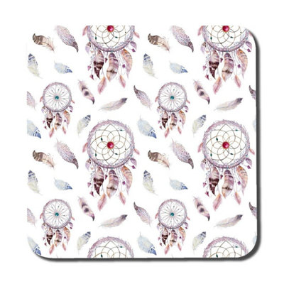 Andrew Lee Dreamcatcher And Feather Pattern (Coaster) / Default Title from B&Q