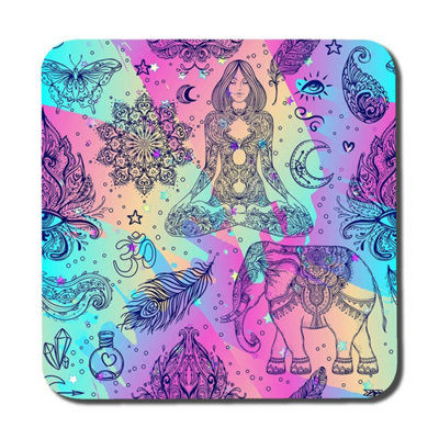 Andrew Lee Colorful Rainbow (Coaster) / Default Title from B&Q