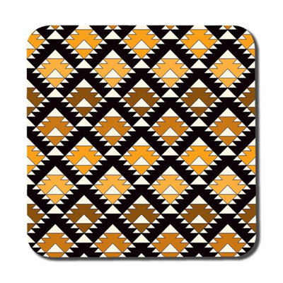 Andrew Lee Repeated Triangles Geometric Background (Coaster) / Default Title from B&Q