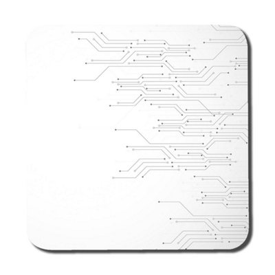Andrew Lee Digital Background With Technology Circuit Board (Coaster) / Default Title from B&Q