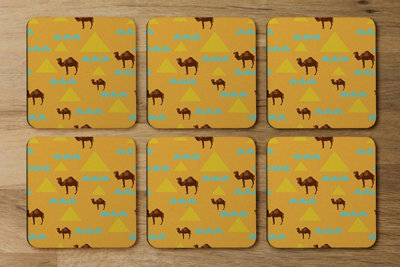 Andrew Lee Camels & Pyramids (Coaster) / Default Title from B&Q