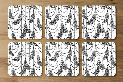 Andrew Lee Hand Drawn Bohemian Chic Style (Coaster) / Default Title from B&Q