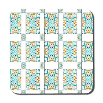 Andrew Lee Colorful Textile Design (Coaster) / Default Title from B&Q