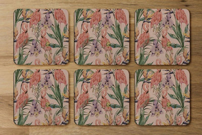 Andrew Lee Tropical Flamingo (Coaster) / Default Title from B&Q