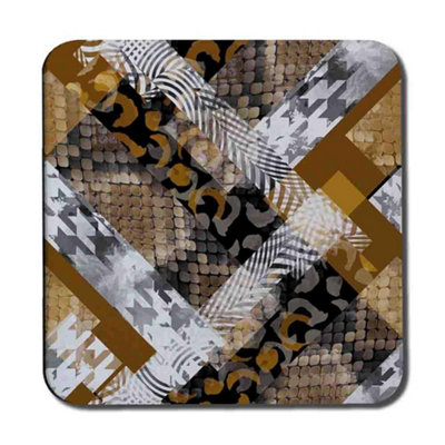 Andrew Lee Geometric Snake Skin & Patterns (Coaster) / Default Title from B&Q
