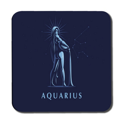 Andrew Lee Sign Of The Zodiac Aquarius (Coaster) / Default Title from B&Q
