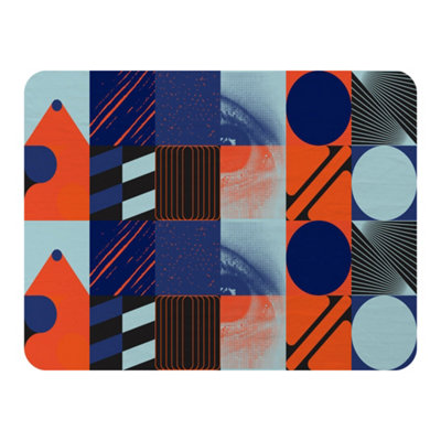 Andrew Lee Deconstructed Postmodern Inspired Artwork (Blanket) / Default Title