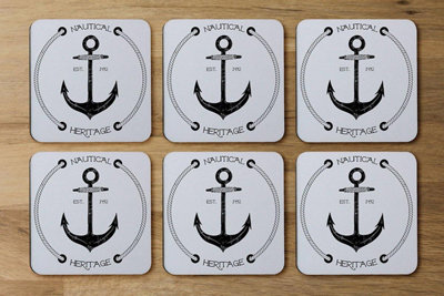 Andrew Lee Nautical Anchor (Coaster) / Default Title from B&Q