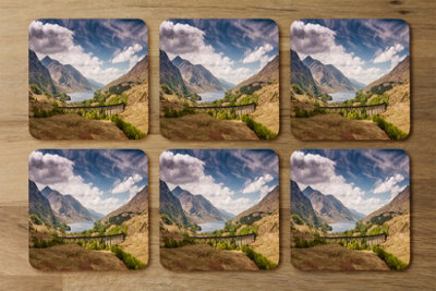 Andrew Lee The Glenfinnan Viaduct (Coaster) / Default Title from B&Q
