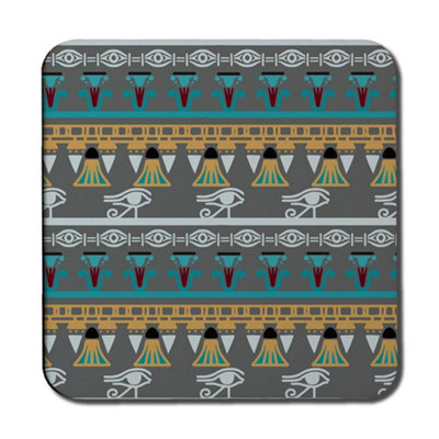 Andrew Lee Tribal ArtEgyptian Vintage Ethnic Silhouettes (Coaster) / Default Title from B&Q