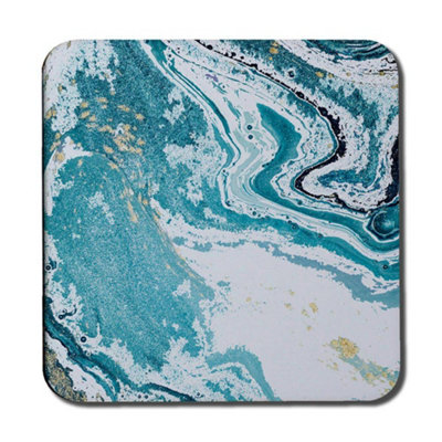 Andrew Lee Marble In Blue (Coaster) / Default Title from B&Q