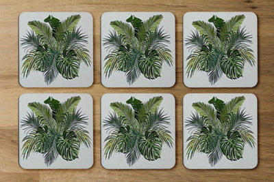 Andrew Lee Green Tropical Foliage (Coaster) / Default Title from B&Q