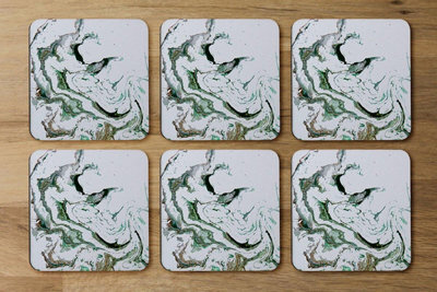 Andrew Lee Green Marble (Coaster) / Default Title from B&Q
