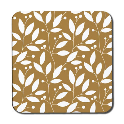 Andrew Lee White Leaves (Coaster) / Default Title from B&Q