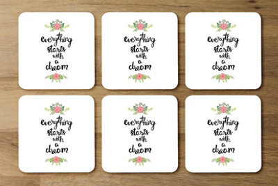 Andrew Lee Everything Starts With A Dream (Coaster) / Default Title from B&Q