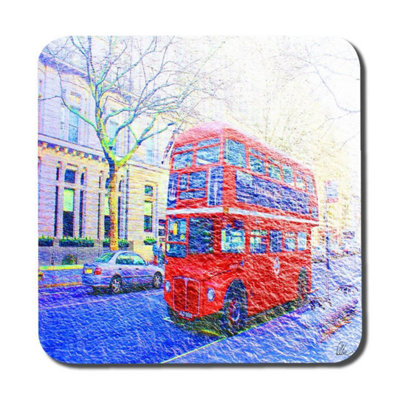 Andrew Lee London Bus Red (Coaster) / Default Title from B&Q