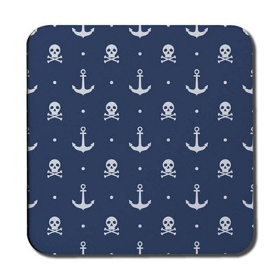 Andrew Lee Anchor With Skull & Bones (Coaster) / Default Title from B&Q