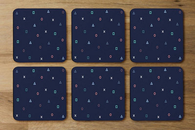 Andrew Lee Hipster Pattern (Coaster) / Default Title from B&Q