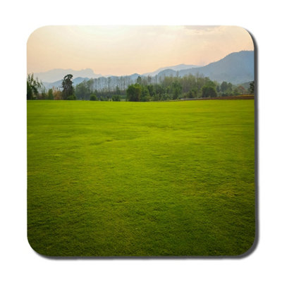 Andrew Lee Background Image Of Lush Grass Field (Coaster) / Default Title from B&Q