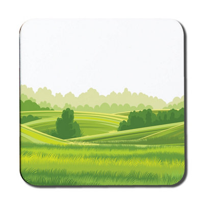 Andrew Lee Countryside Landscape Illustration (Coaster) / Default Title from B&Q