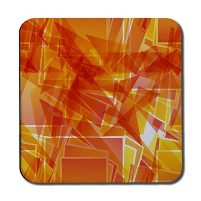 Andrew Lee Orange Geometric (Coaster) / Default Title from B&Q