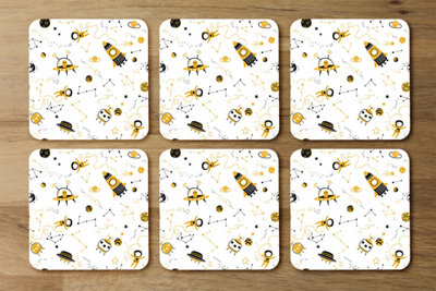 Andrew Lee Space Pattern (Coaster) / Default Title from B&Q