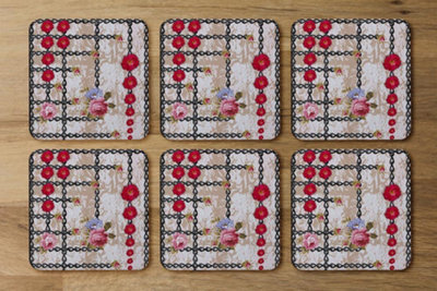 Andrew Lee Flowers & Chains (Coaster) / Default Title from B&Q