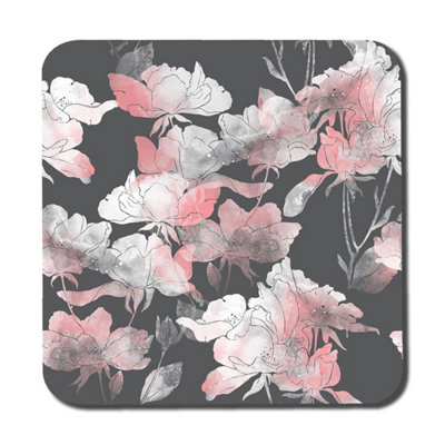 Andrew Lee Imprints Flowers And Leaves Of Wild Rose (Coaster) / Default Title from B&Q