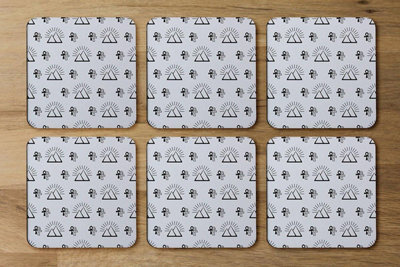 Andrew Lee Egyptian Pyramid And Ankh (Coaster) / Default Title from B&Q