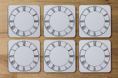 Andrew Lee Roman Numeral Clock (Coaster) / Default Title from B&Q