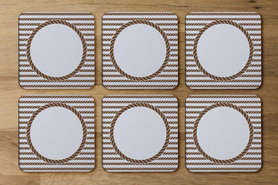 Andrew Lee Rope Border (Coaster) / Default Title from B&Q