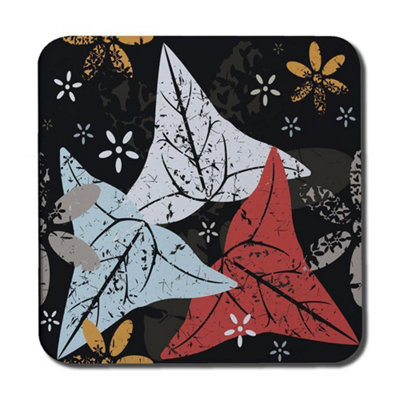 Andrew Lee Leaves And Flowers. Autumn Pattern (Coaster) / Default Title from B&Q