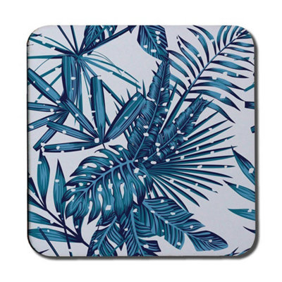 B&Q -  Snow Tropical Leaves (Coaster) / Default Title