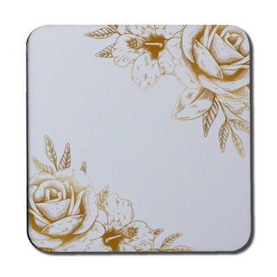 B&Q -  Gold Rose (Coaster) / Default Title