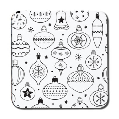 Andrew Lee Hand Drawn Christmas Decorations (Coaster) / Default Title from B&Q