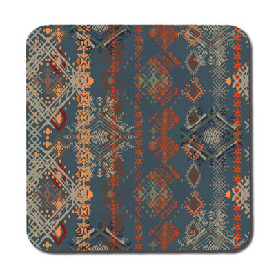 Andrew Lee Ethnic Boho Distressed Pattern (Coaster) / Default Title from B&Q