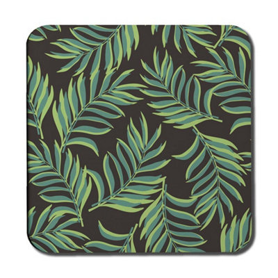 B&Q -  Green Palm Leaves (Coaster) / Default Title